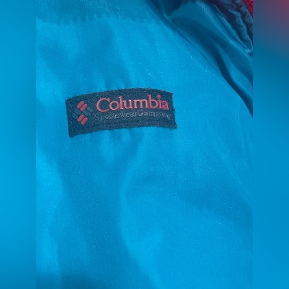 ❤️💙VINTAGE COLUMBIA REVERSIBLE DOWN Puffer JACKET Men’s Size Small/Medium ❤️💙 - Picture 8 of 8